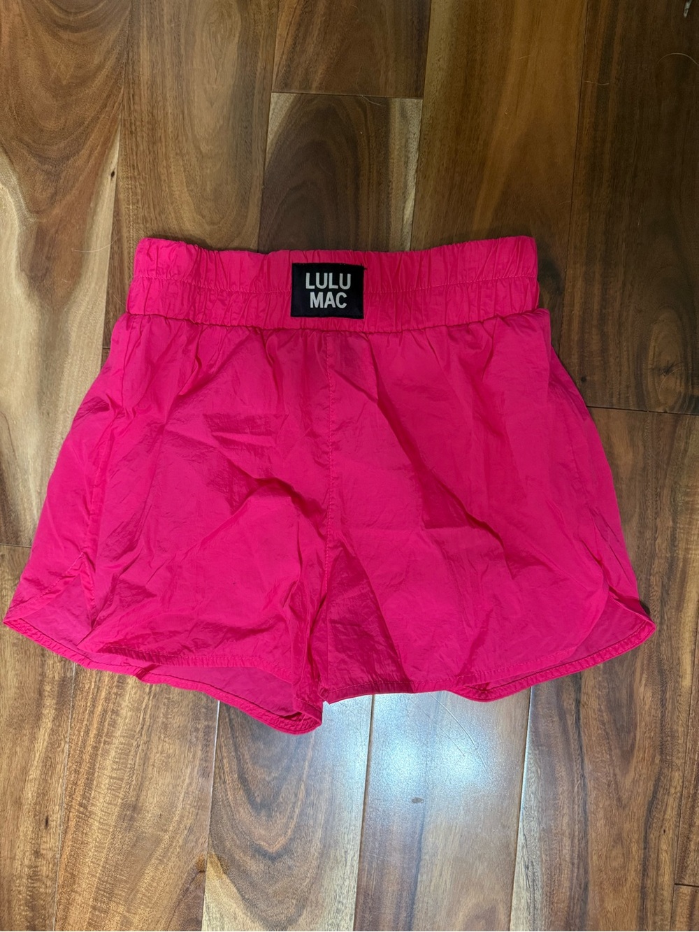 Lulu Mac Women's Bright Pink Athletic Shorts